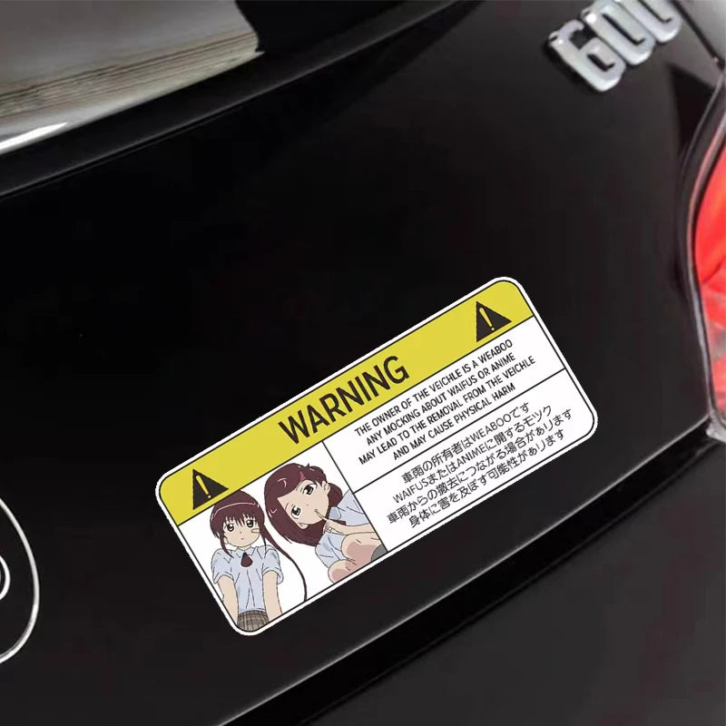 Warning Stickers