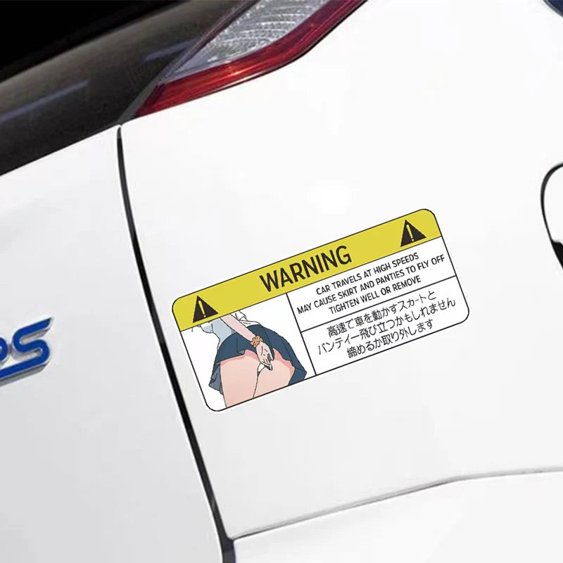 Warning Stickers