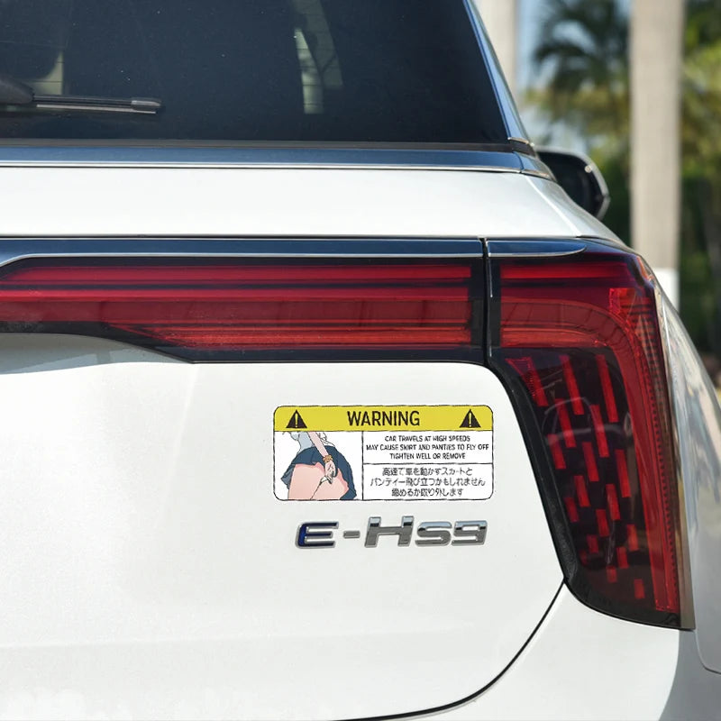 Warning Stickers